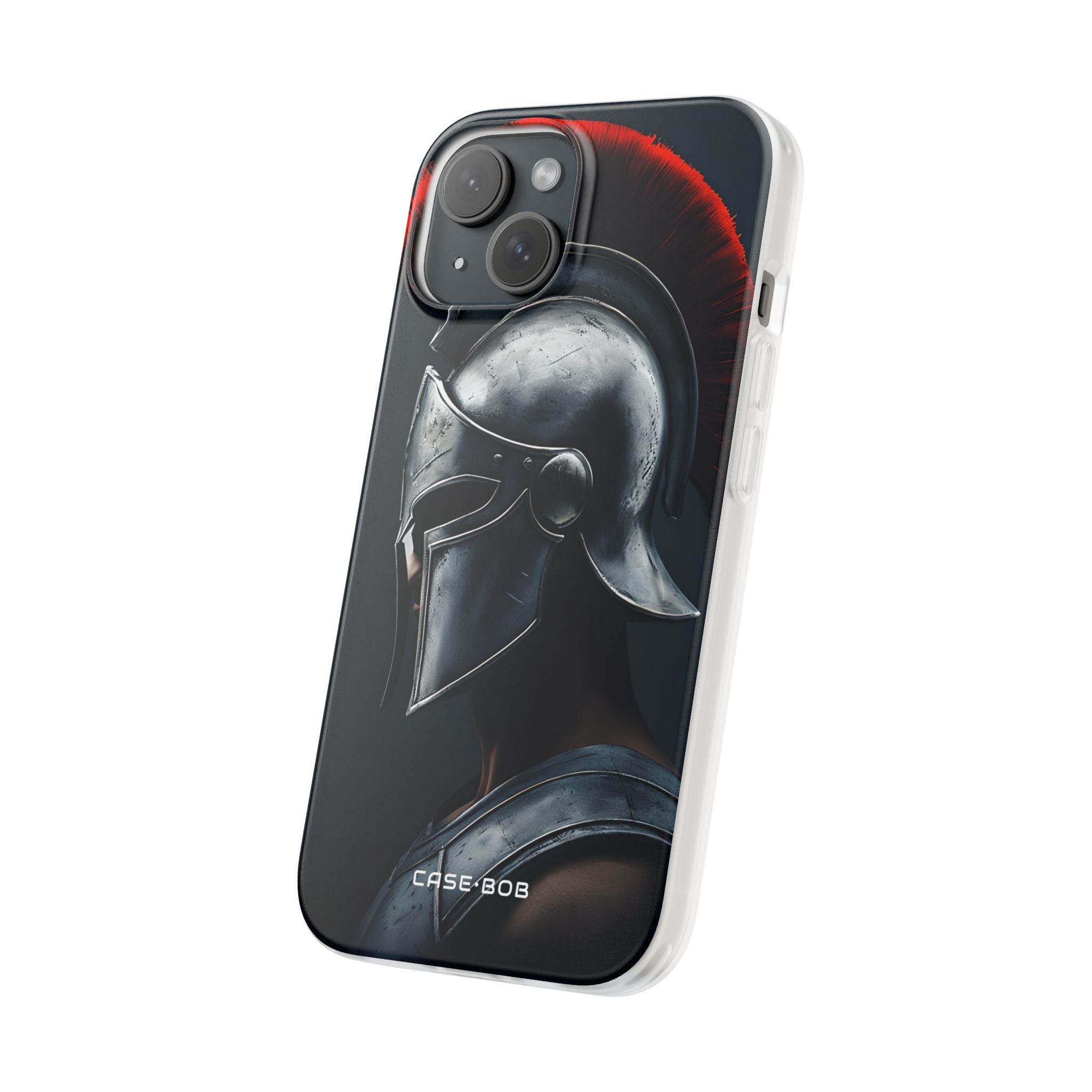 Silver Centurion iPhone 15 Case - Soft