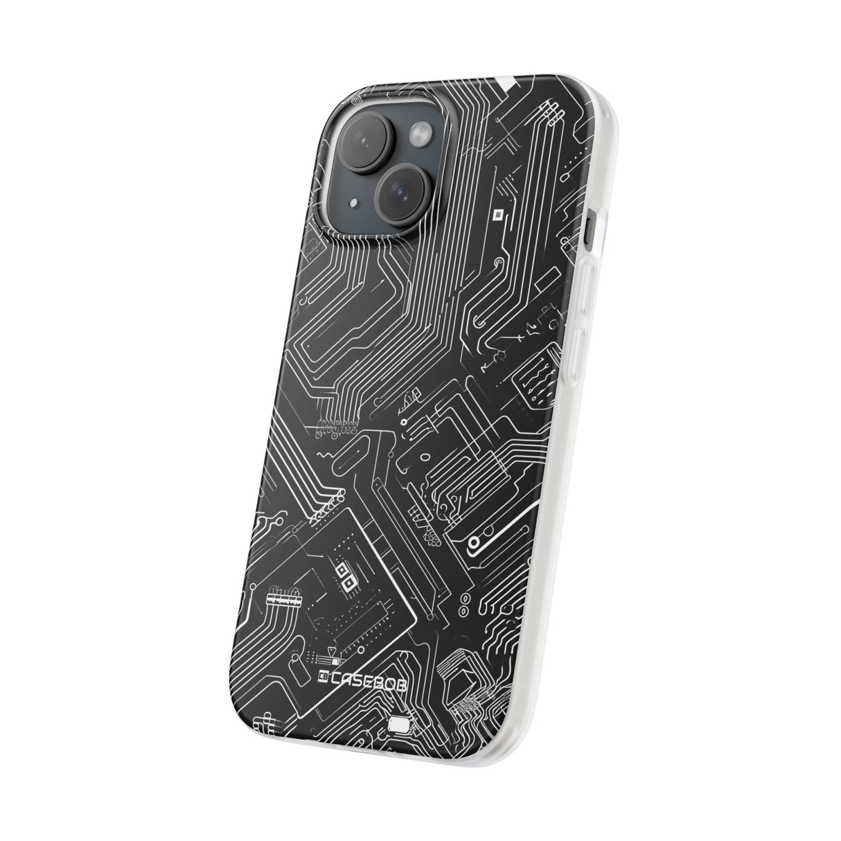 Cyber ​​Circuitry Art | Flexible Handyhülle für iPhone