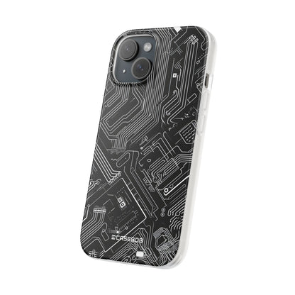 Cyber Circuitry Art | Flexible Phone Case for iPhone