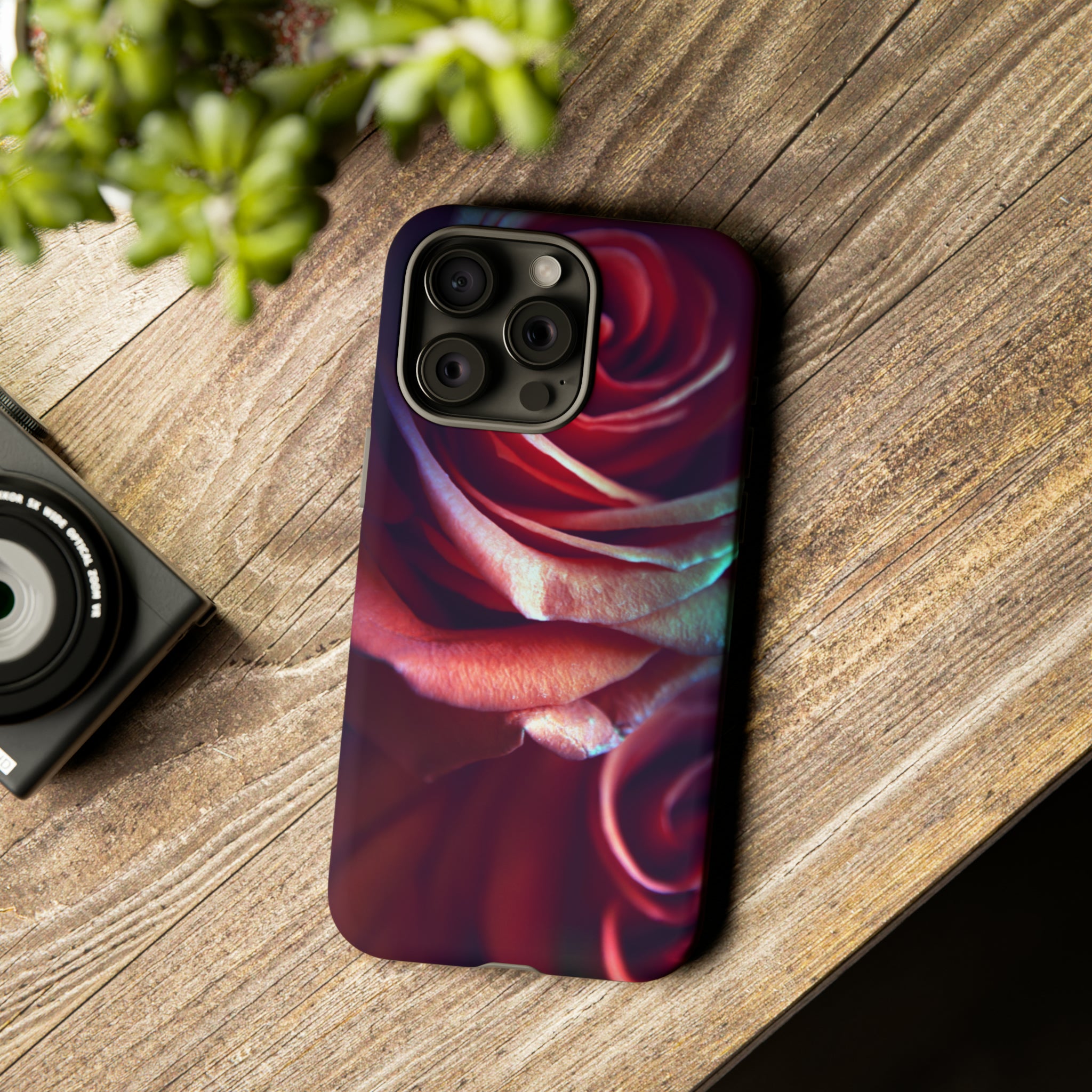 Red Rose - Protective Phone Case