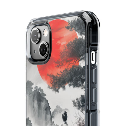 Zen Harmony: Japanese Serenity in Motion iPhone 14 - Clear Impact Phone Case