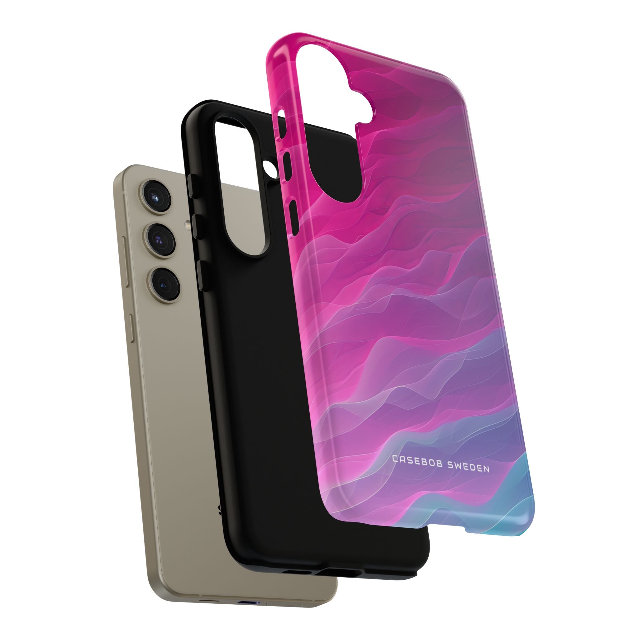 Gradient Oceanflow Waves Samsung S24 - Tough Phone Case