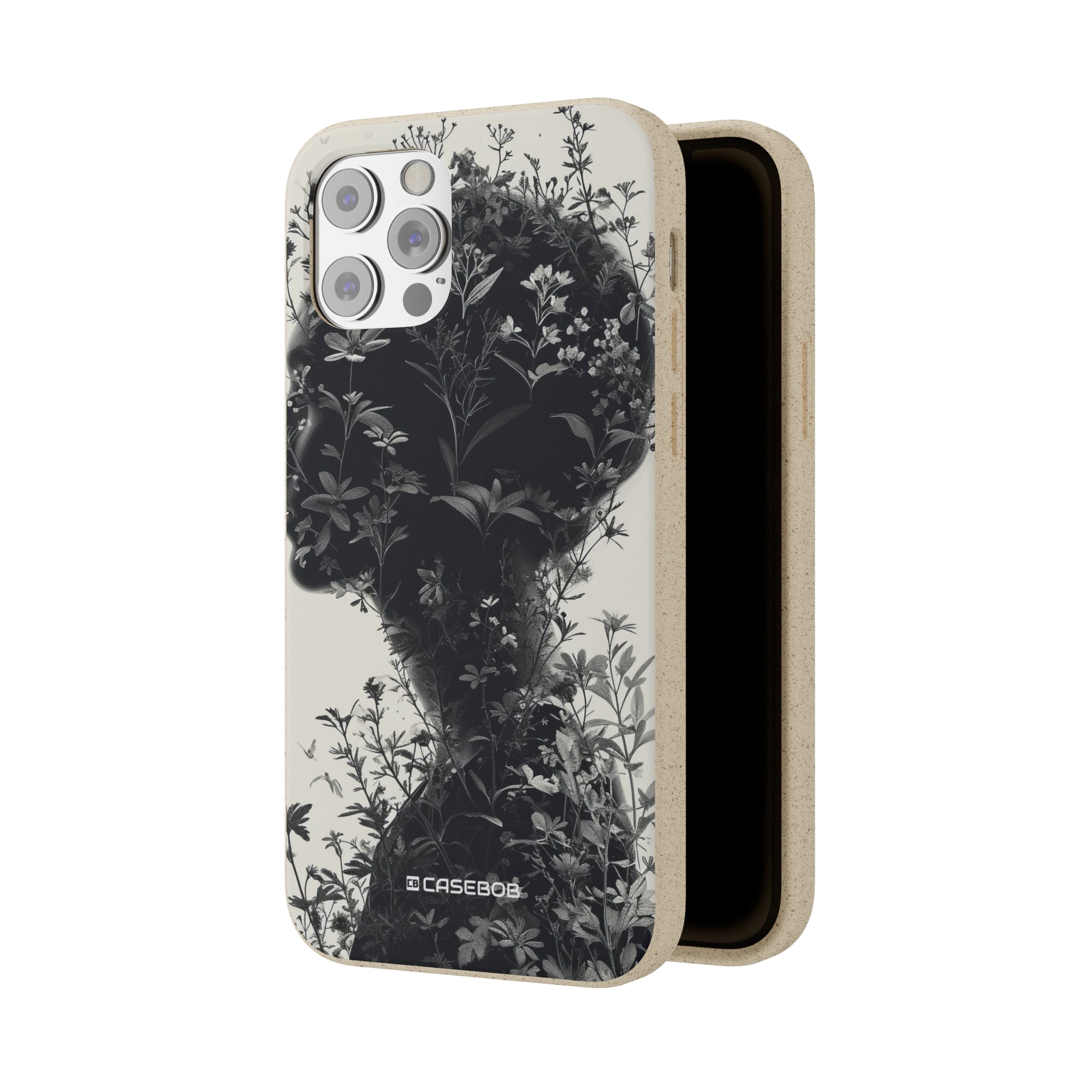 Botanical Silhouette Essence | Biodegradable Phone Case