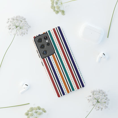 Modern Stripe Line - Protective Phone Case