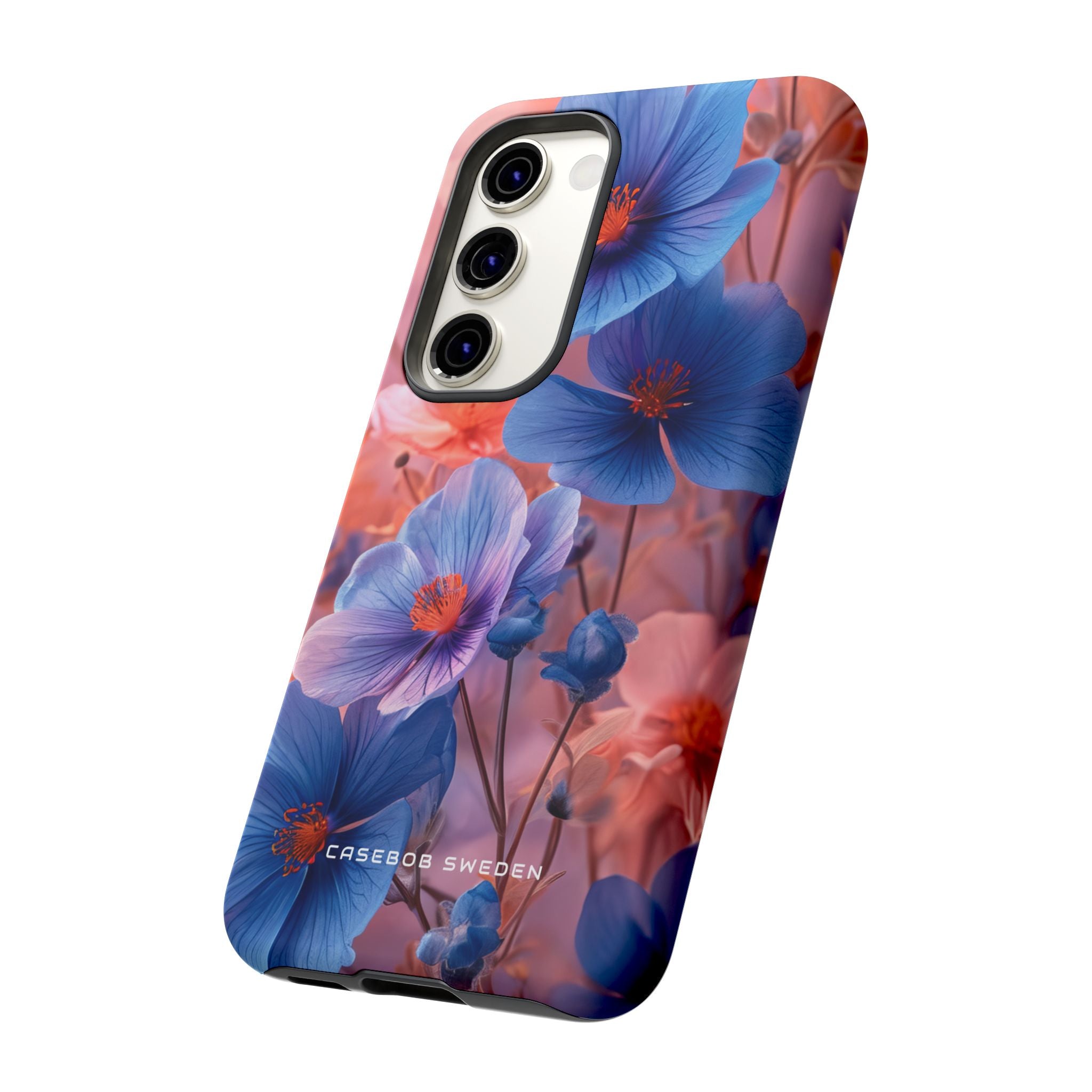 Harmonious Blooming Blues and Pinks Samsung S23 - Tough Phone Case