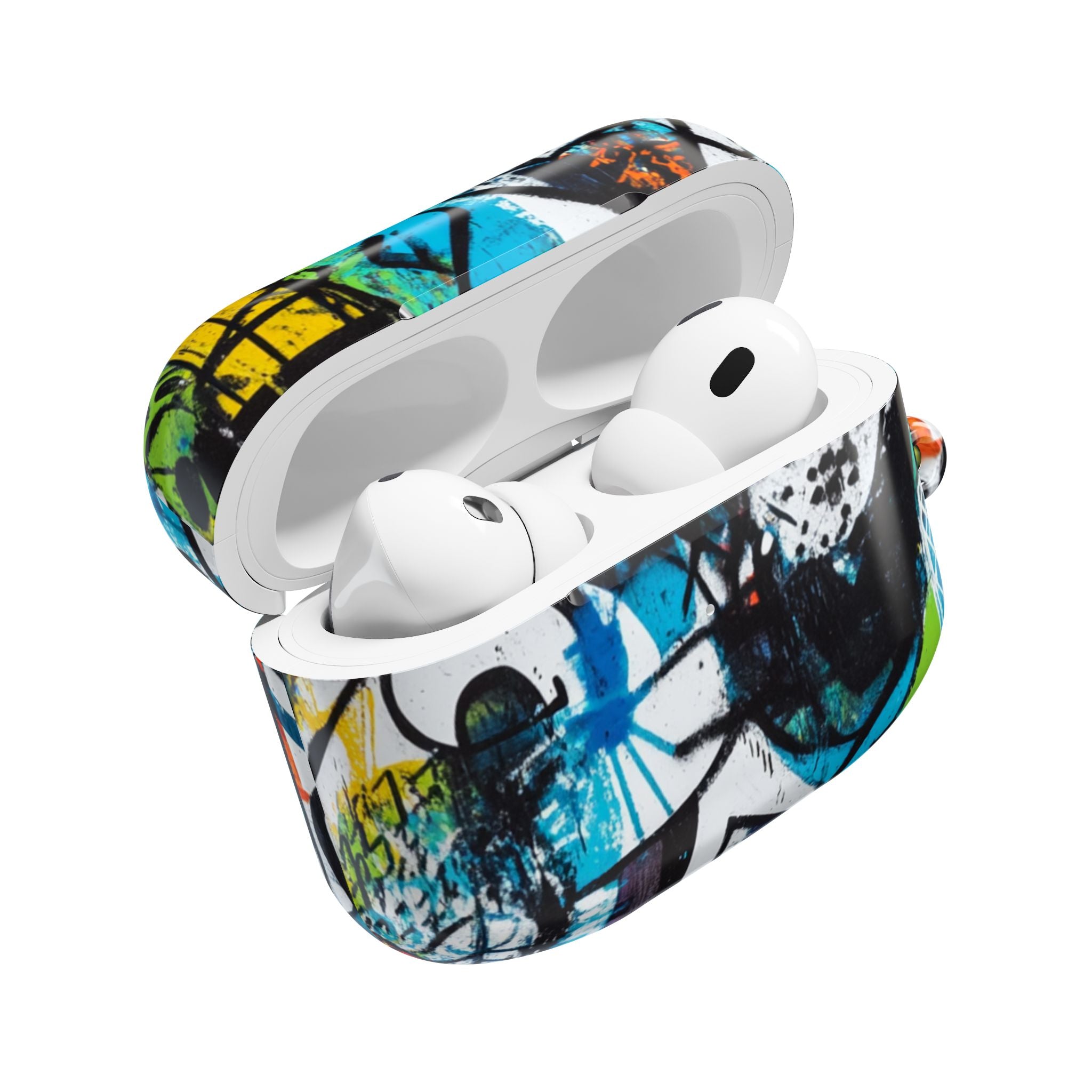 Bold Shapes Blue - AirPods Case