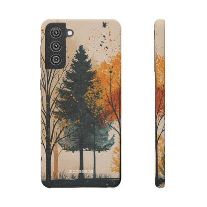 Autumnal Whispers | Slim Phone Case for Samsung