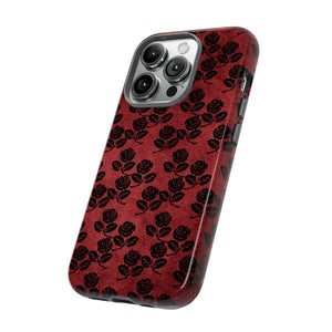 Rosemony Gothic Flower - Protective Phone Case