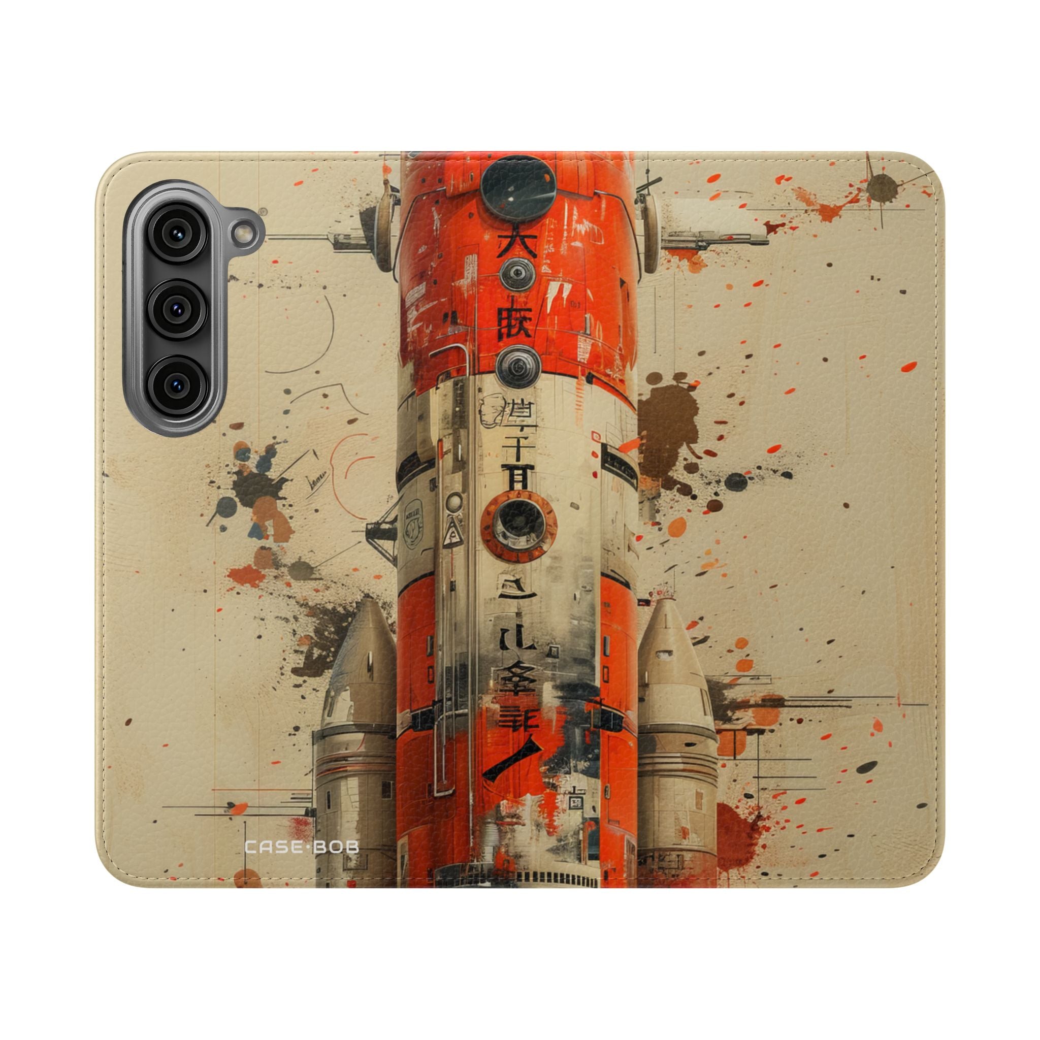 Crimson Rocket - Samsung S23 Case - Wallet