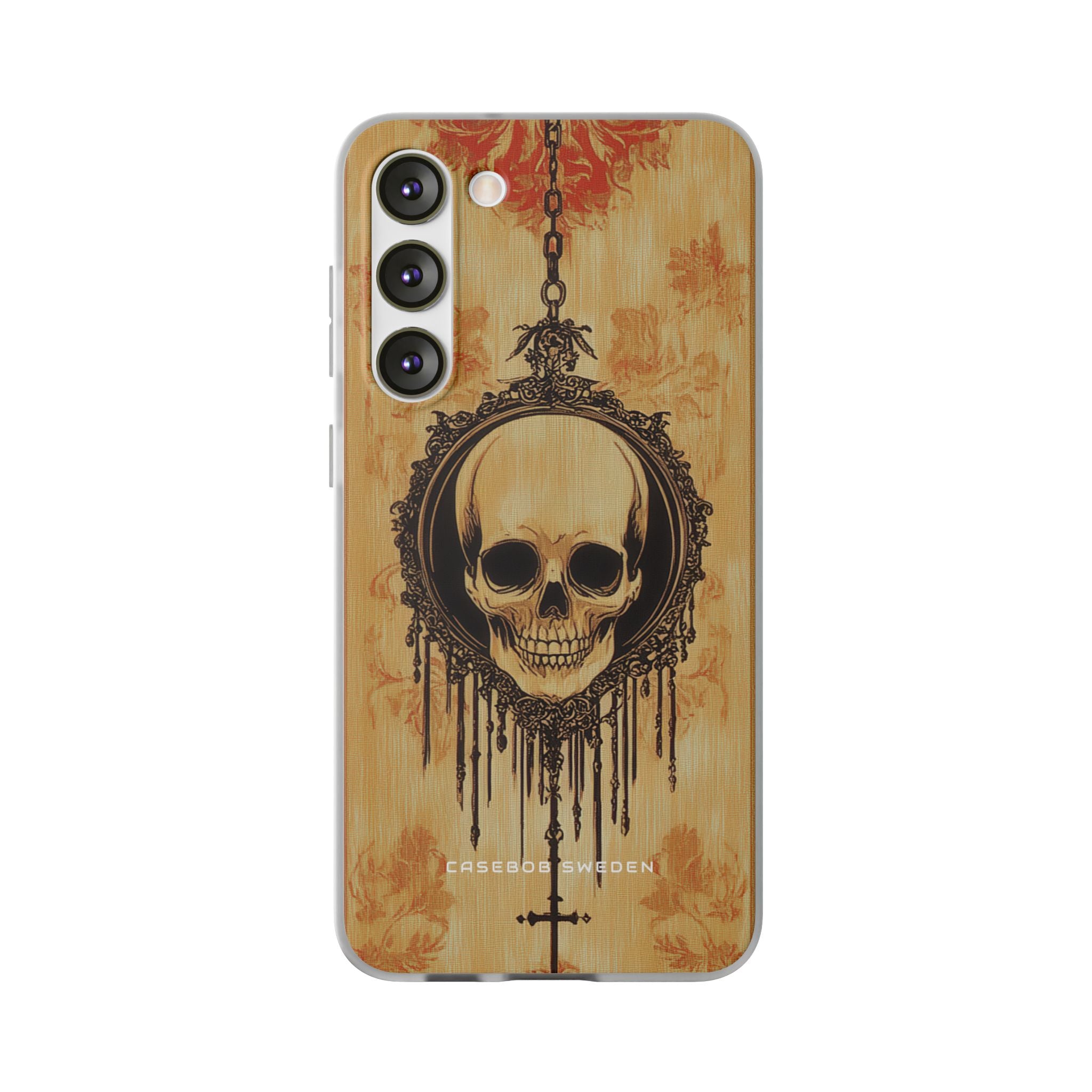 Gothic Skull Elegance Samsung S23 - Flexi Phone Case