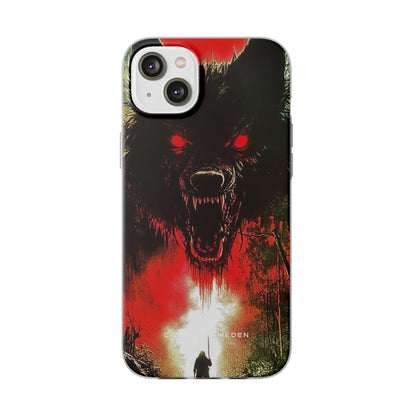 Bloodmoon Wolf's Lament iPhone 14 - Flexi Phone Case