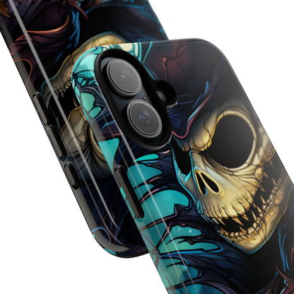 Skull Grins Brightly - iPhone Case