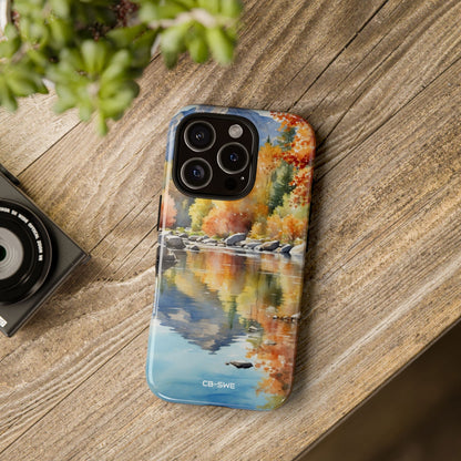 Autumn Leaves Reflect - iPhone Case