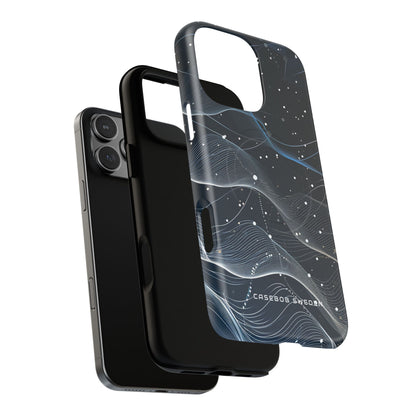 Gradient Neural Waves iPhone 16  Tough+ Phone Case