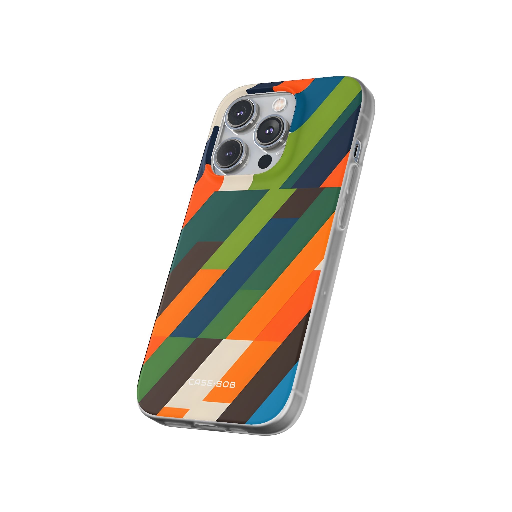 Diagonal Blaze iPhone 14 Pro Case - Soft