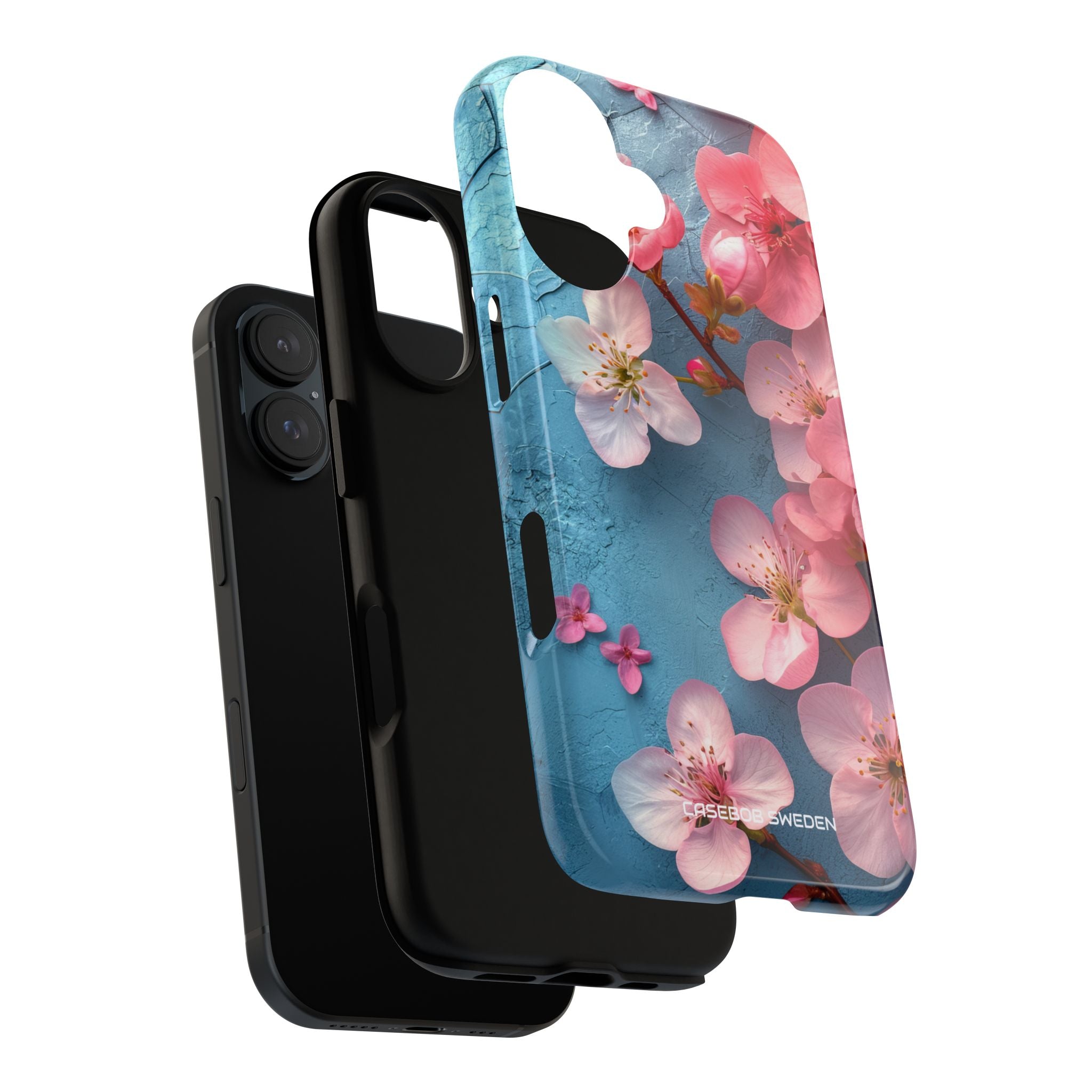 Blossom Serenity Case - Tough iPhone 16 Phone Case