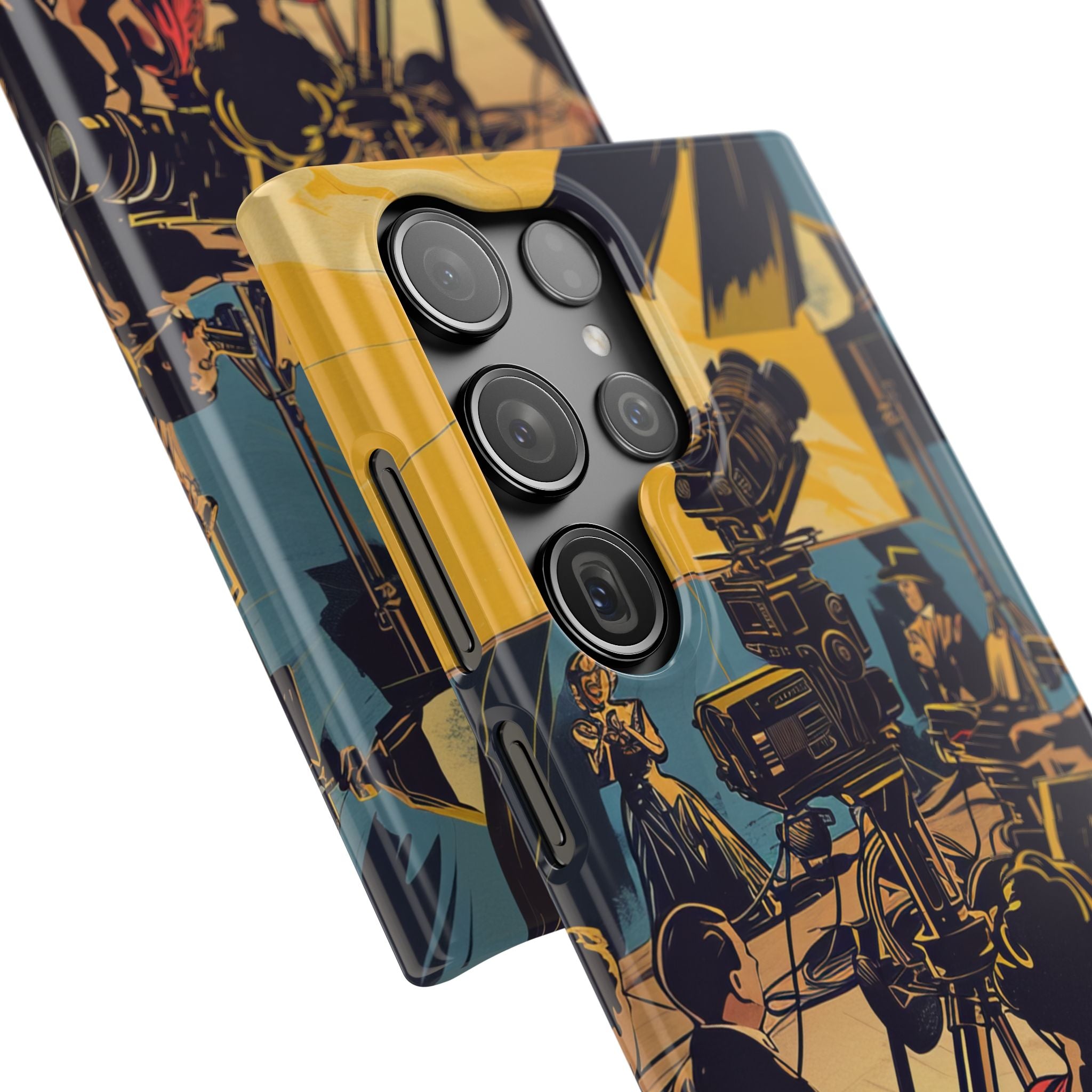 Golden Era Cinematic Spotlight Samsung S23 - Slim Phone Case