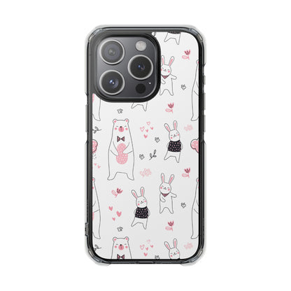 Bears Dance Playfully iPhone Case - Impact