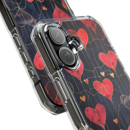 Golden Hearts Network iPhone 15 Case - Impact