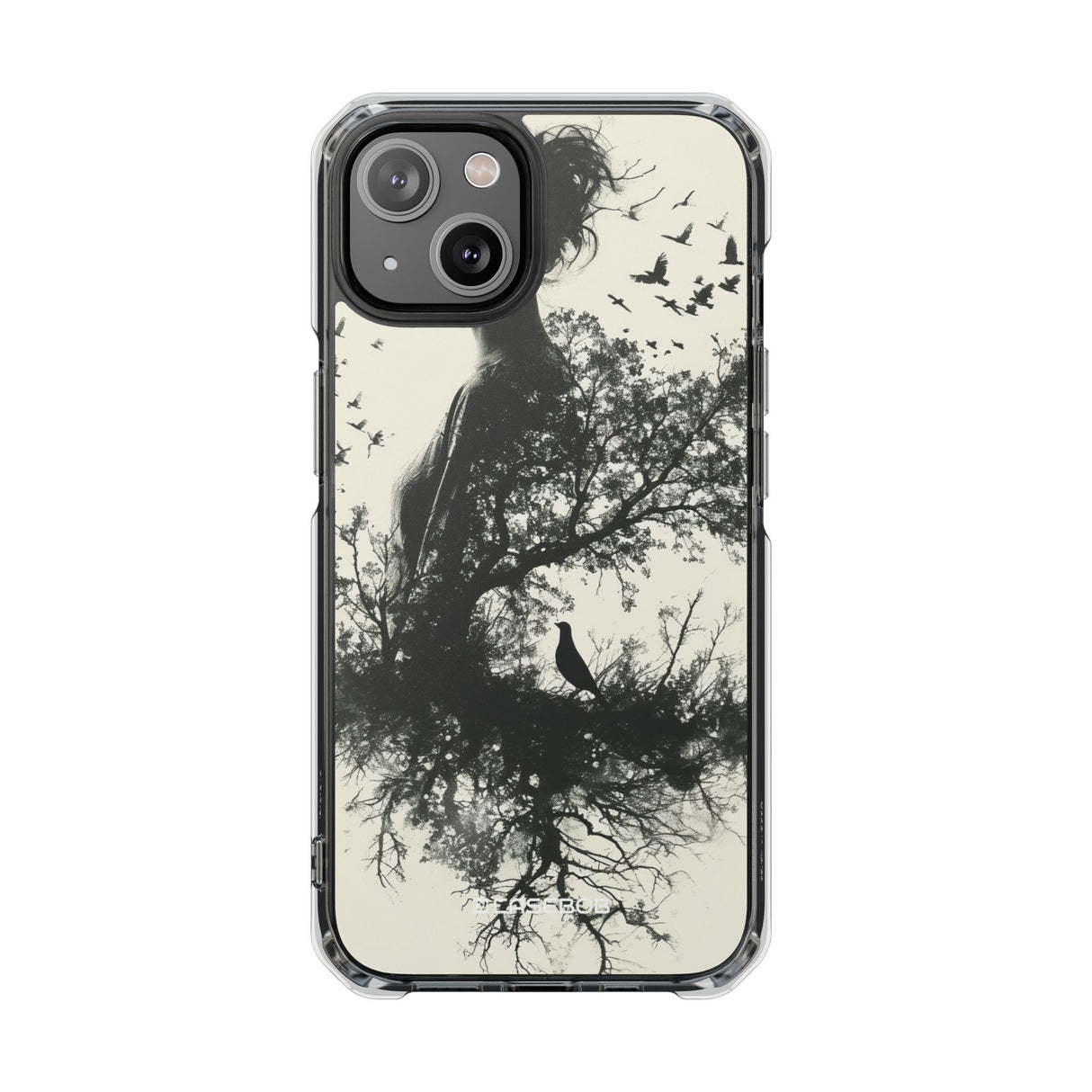 Branches of Serendipity - Phone Case for iPhone (Clear Impact - Magnetic)