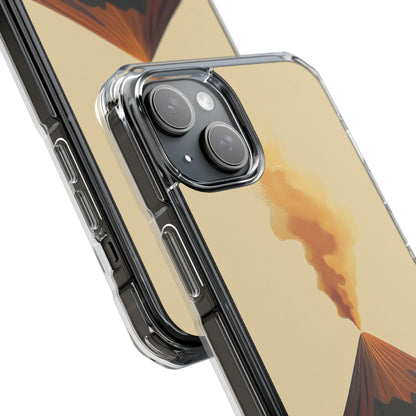 Volcano Erupts Brightly iPhone Case - Impact