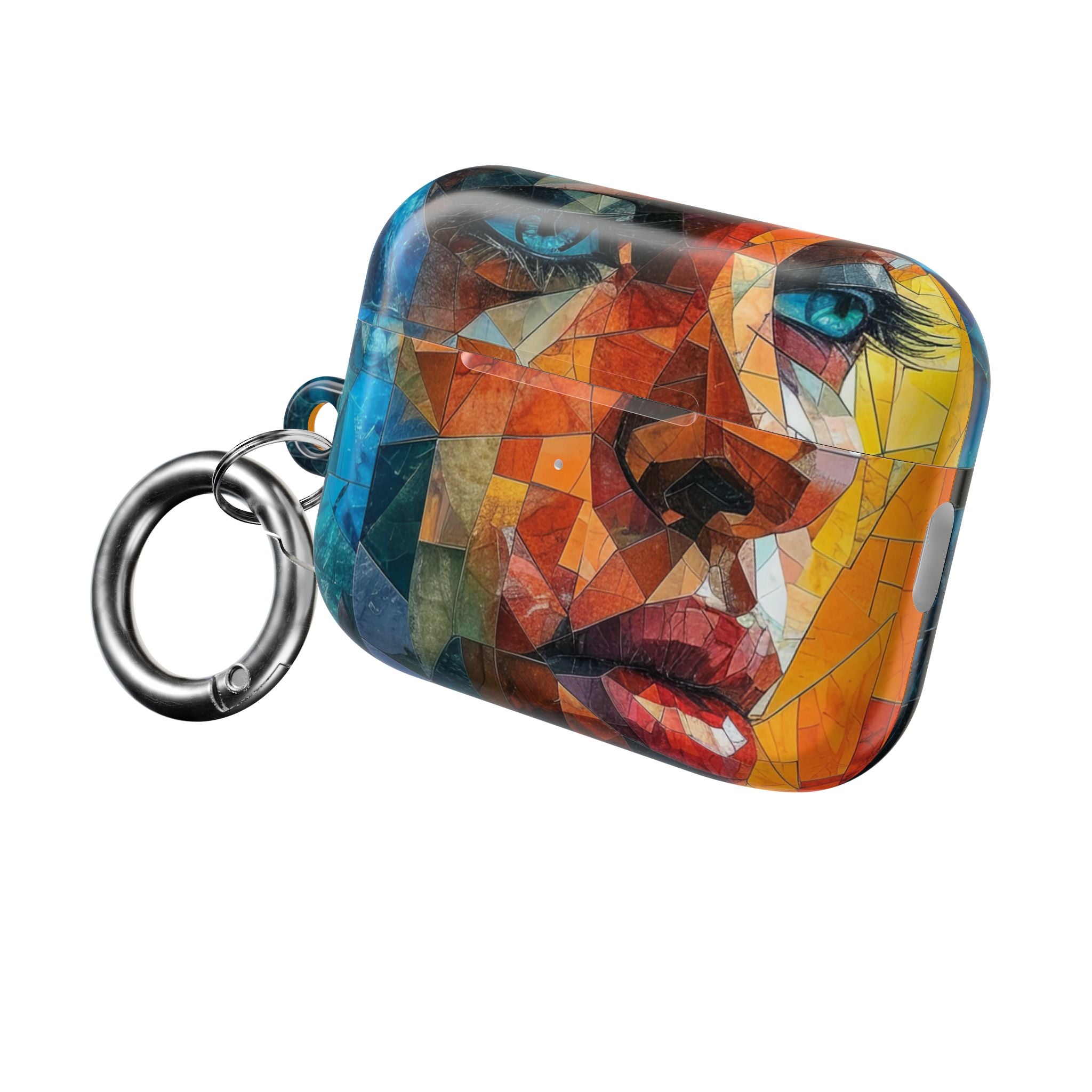 Mosaic Gaze Blue - AirPods Case