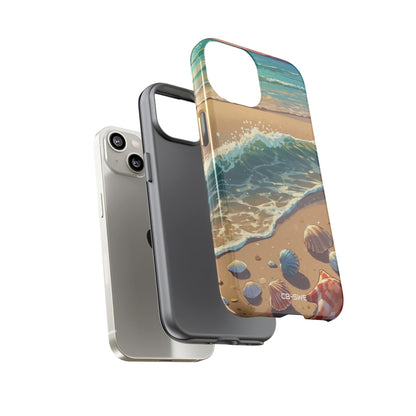 Seashells Kiss Shore - iPhone Case