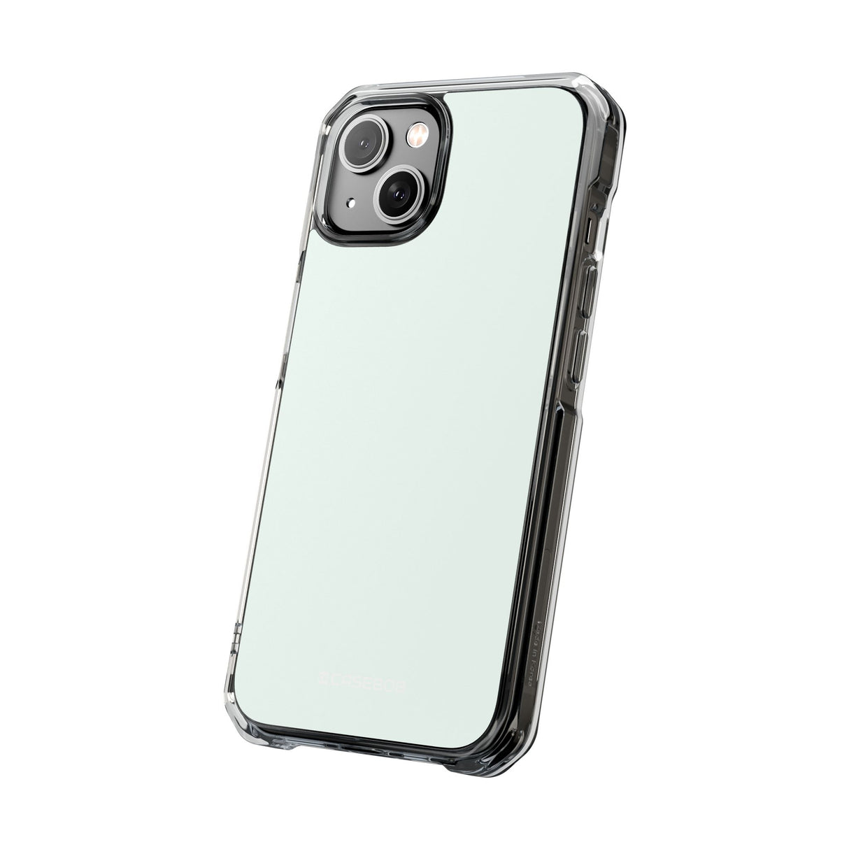 Mint Cream | Handyhülle für iPhone (Clear Impact Case – Magnetisch) 