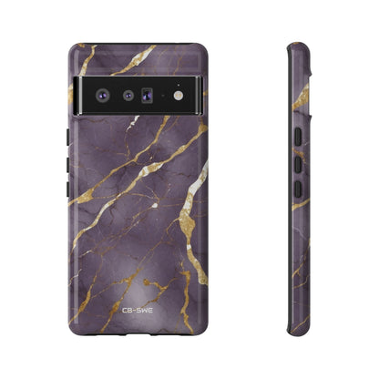 Golden Veins Flowing - Google Pixel Case