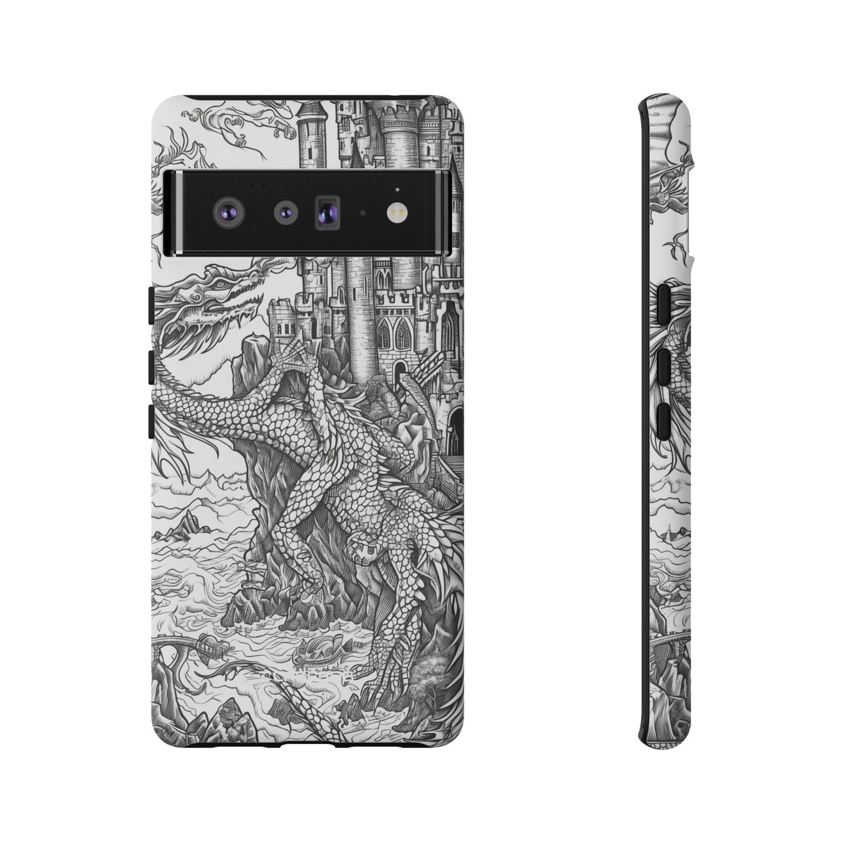 Dragon's Ascent | Protective Phone Case for Google Pixel