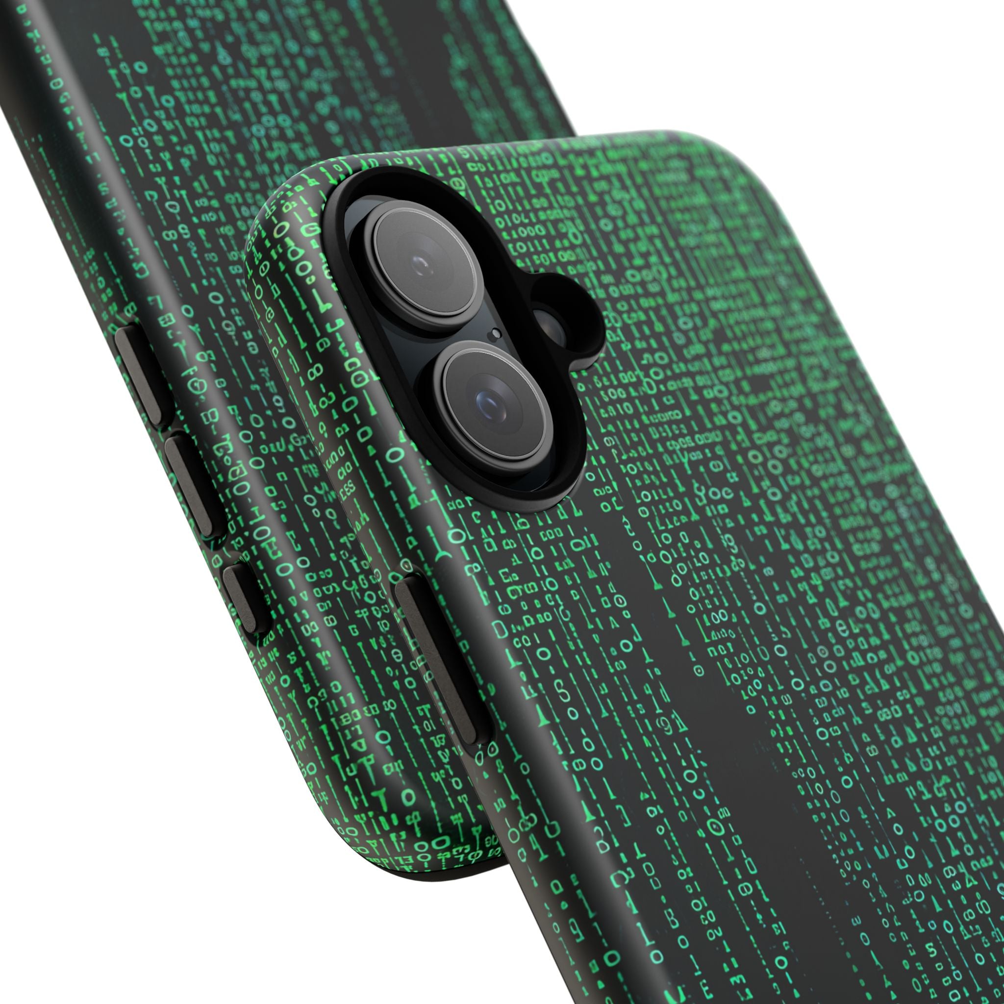 Matrix Gradient Flow iPhone 16 - Tough Phone Case