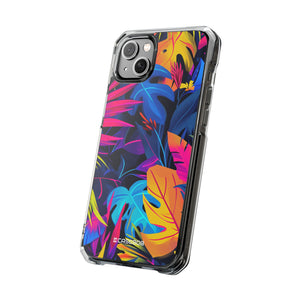 Neon Pantone Pattern | Phone Case for iPhone (Clear Impact Case - Magnetic)