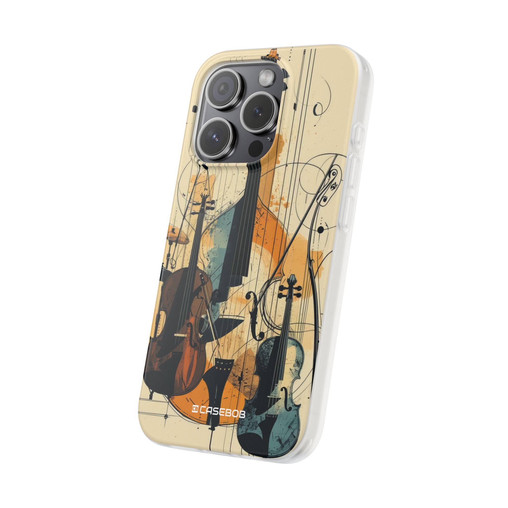 Strings in Motion | Flexible Phone Case for iPhone