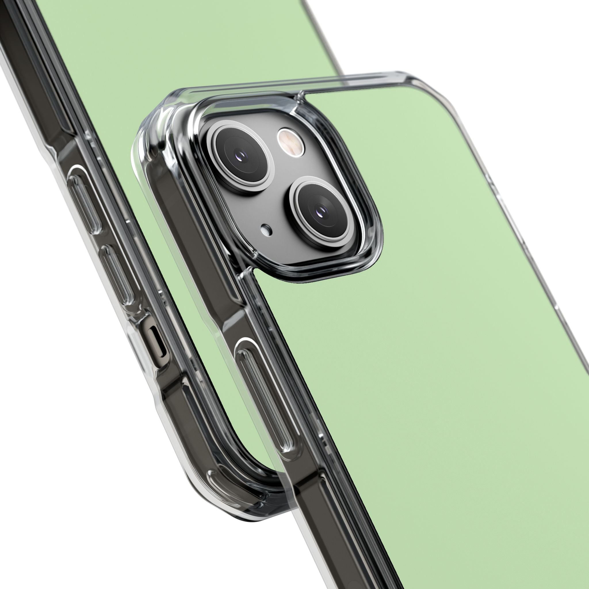 Tea Green - Clear Impact Case for iPhone