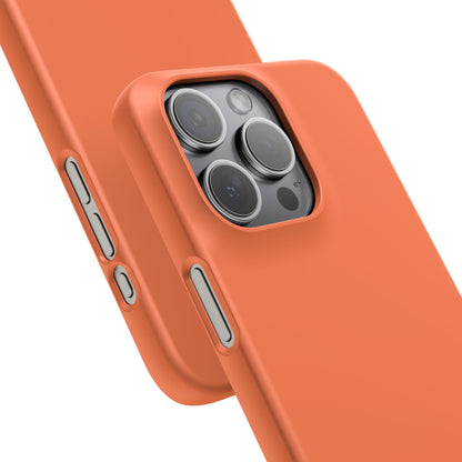 Coral iPhone 15 - Slim Phone Case