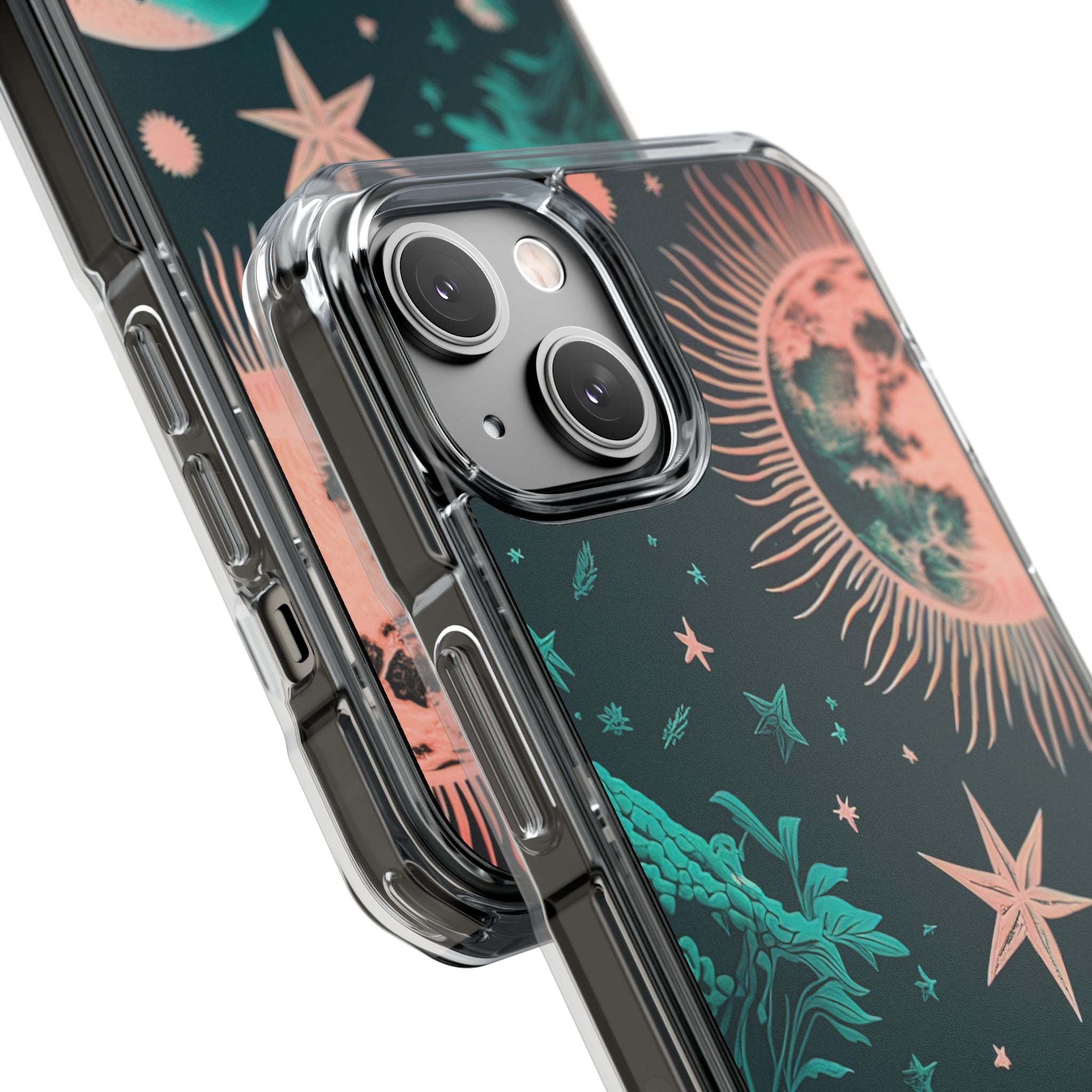Celestial Botanical Night iPhone Case - Impact