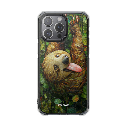Sloth Hangs Playfully iPhone Case - Impact