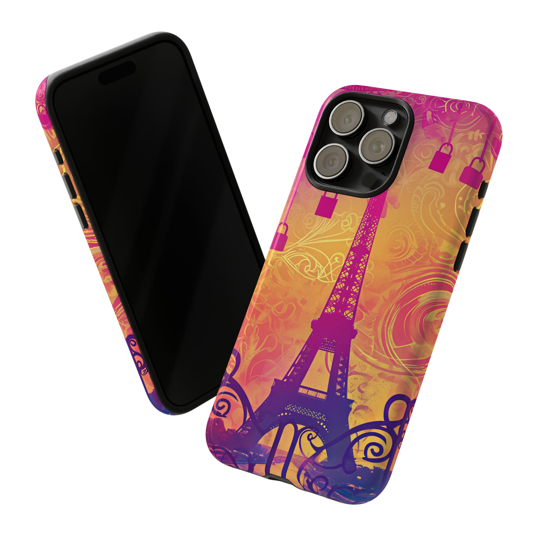 Parisian Love Story - Protective Phone Case