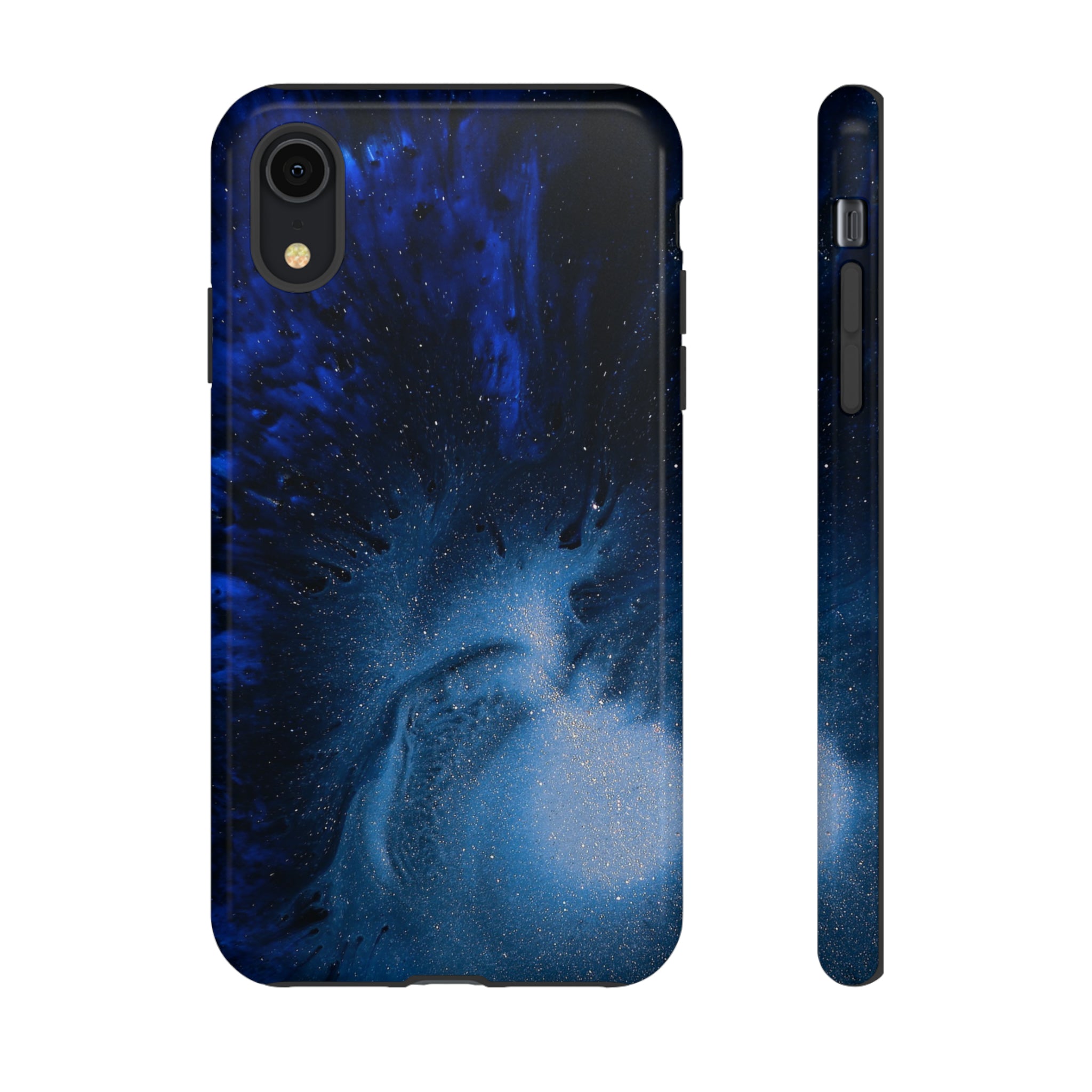 Winter Blue Ink Art - Protective Phone Case