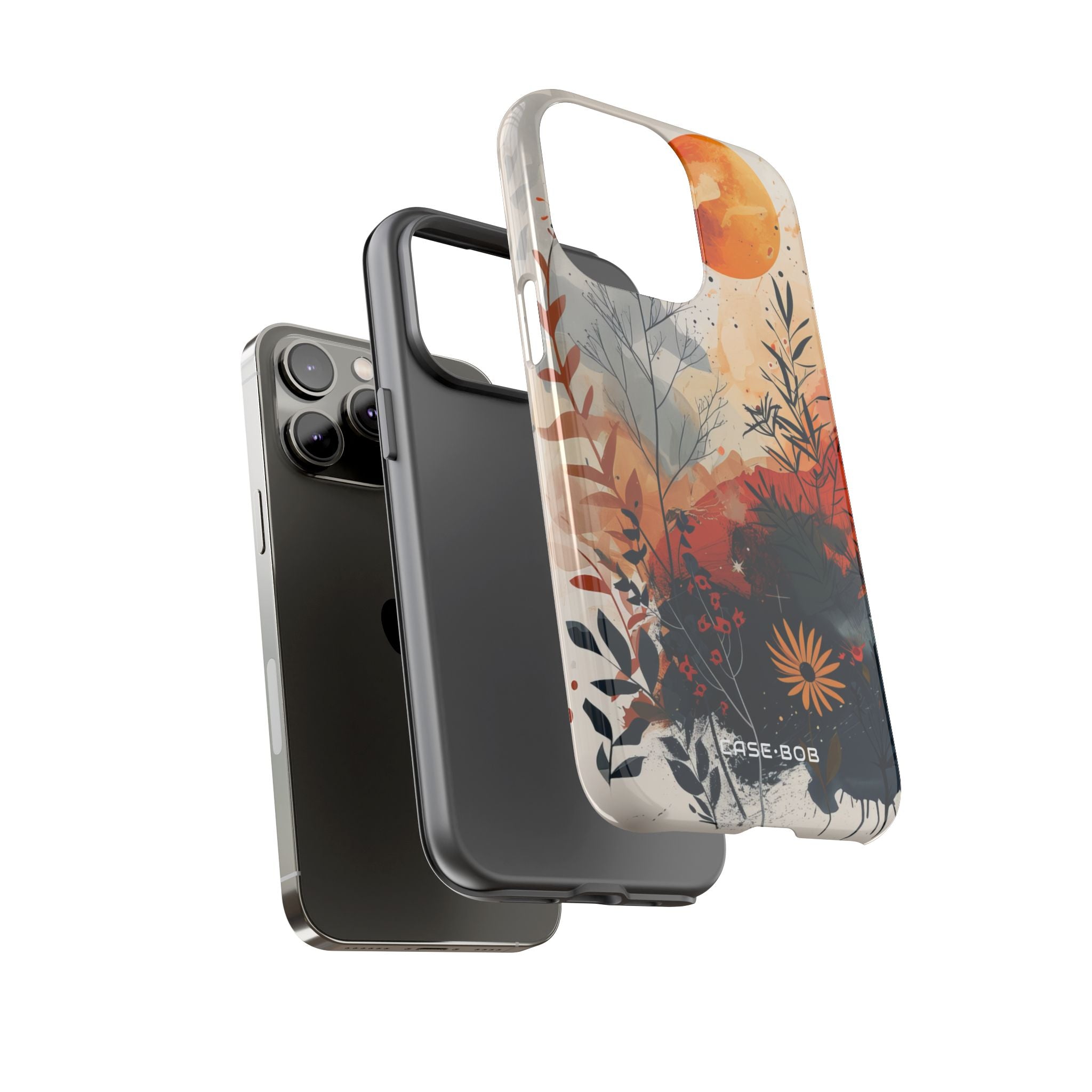 Orange Solstice iPhone 14 Pro Max Case - Tough