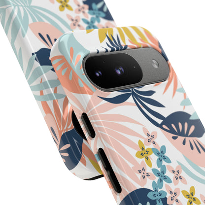 Tropical Foliage Blooms - Google Pixel Case