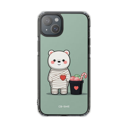 Mummy Bear Smiles Bright iPhone Case - Impact