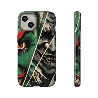 Demonic Panels Clash - iPhone Case