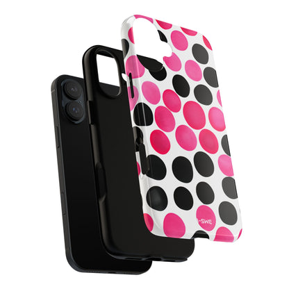 Pulsing Circles Illusion - iPhone Case
