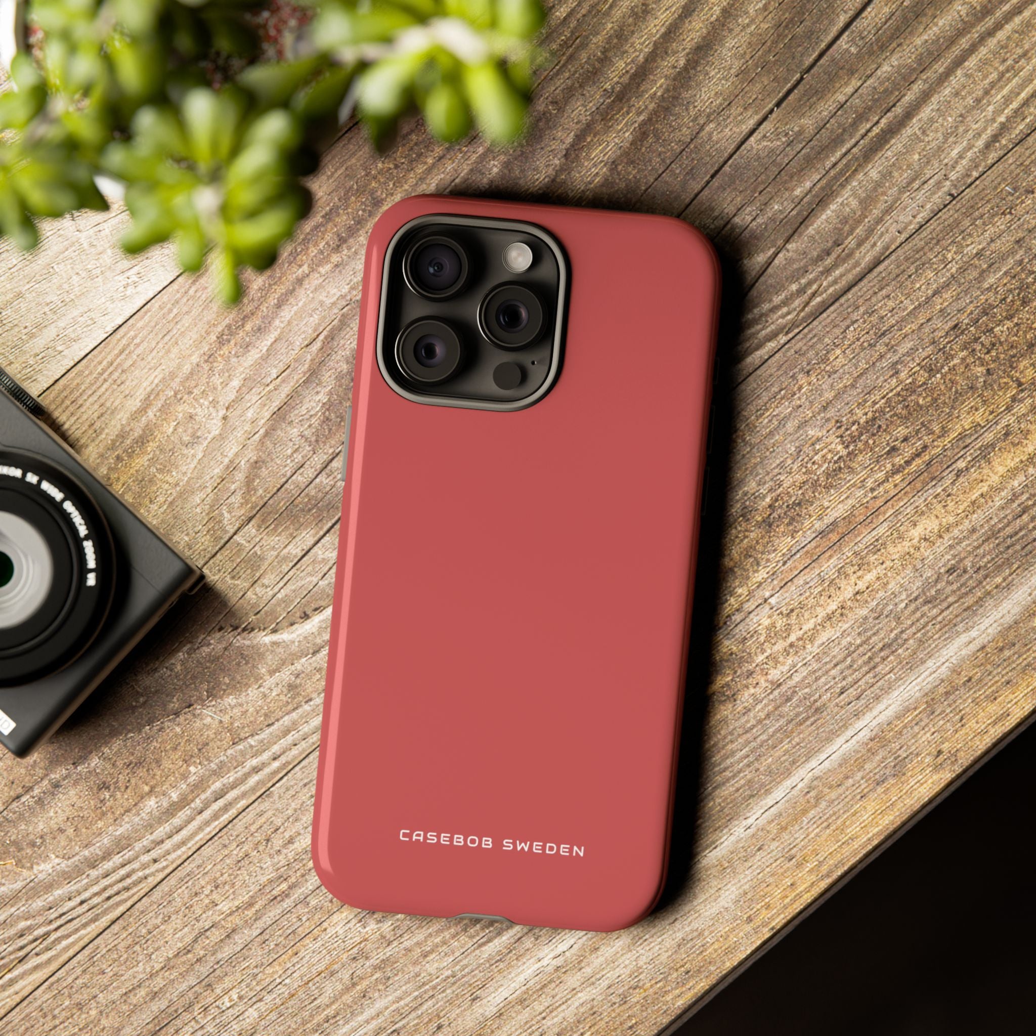 Indian Red iPhone 15 - Tough Phone Case