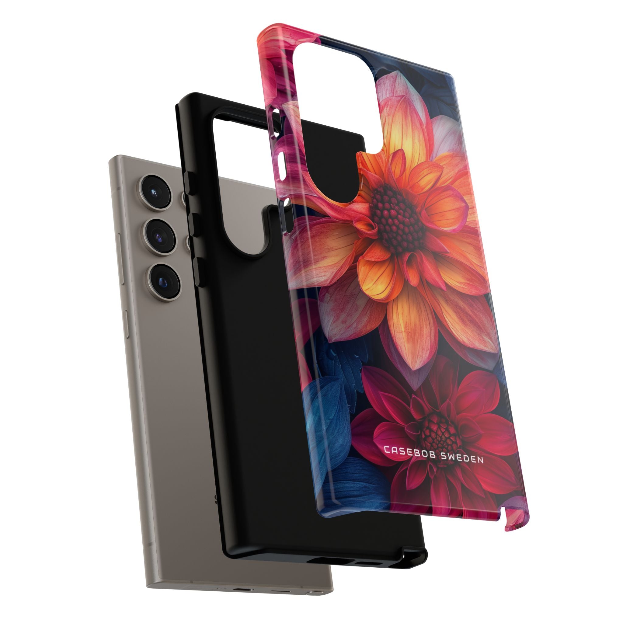 Fiery Bloom Harmony Samsung S24 - Tough Phone Case