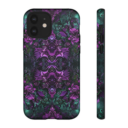 Baroque Floral Gothic - Protective Phone Case