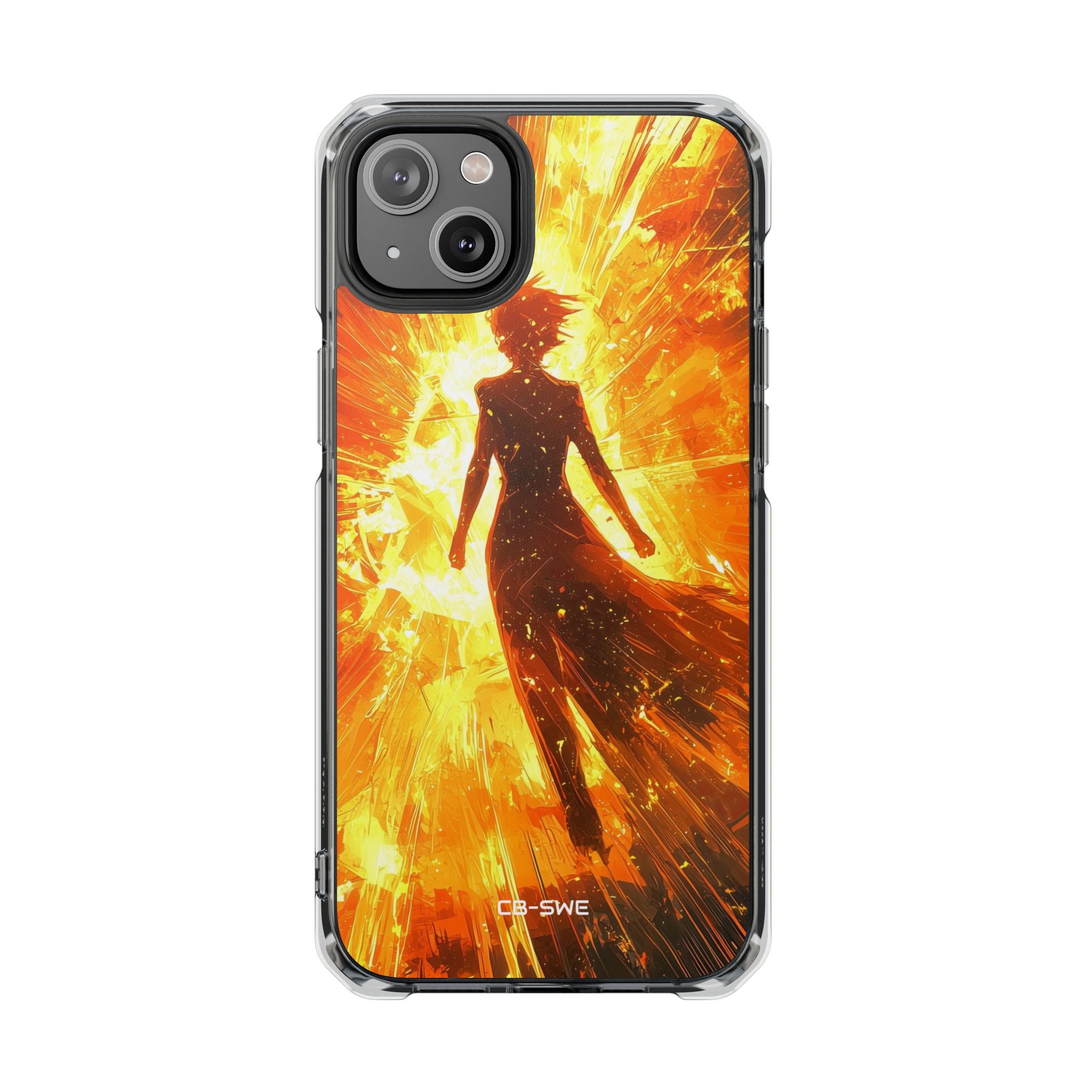 Fiery Energy Erupts iPhone Case - Impact