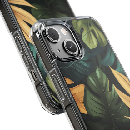 Tropical Leaves Dance iPhone Case - Impact