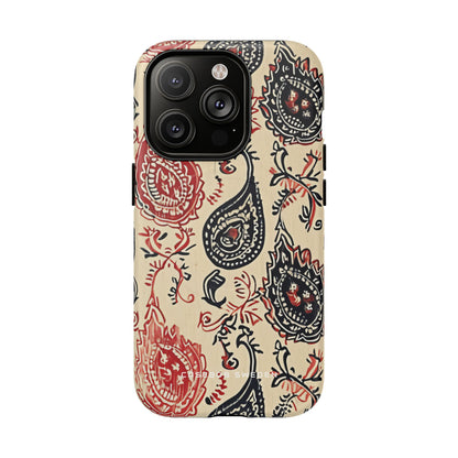 Vintage Paisley Elegance iPhone 14 | Tough+ Phone Case